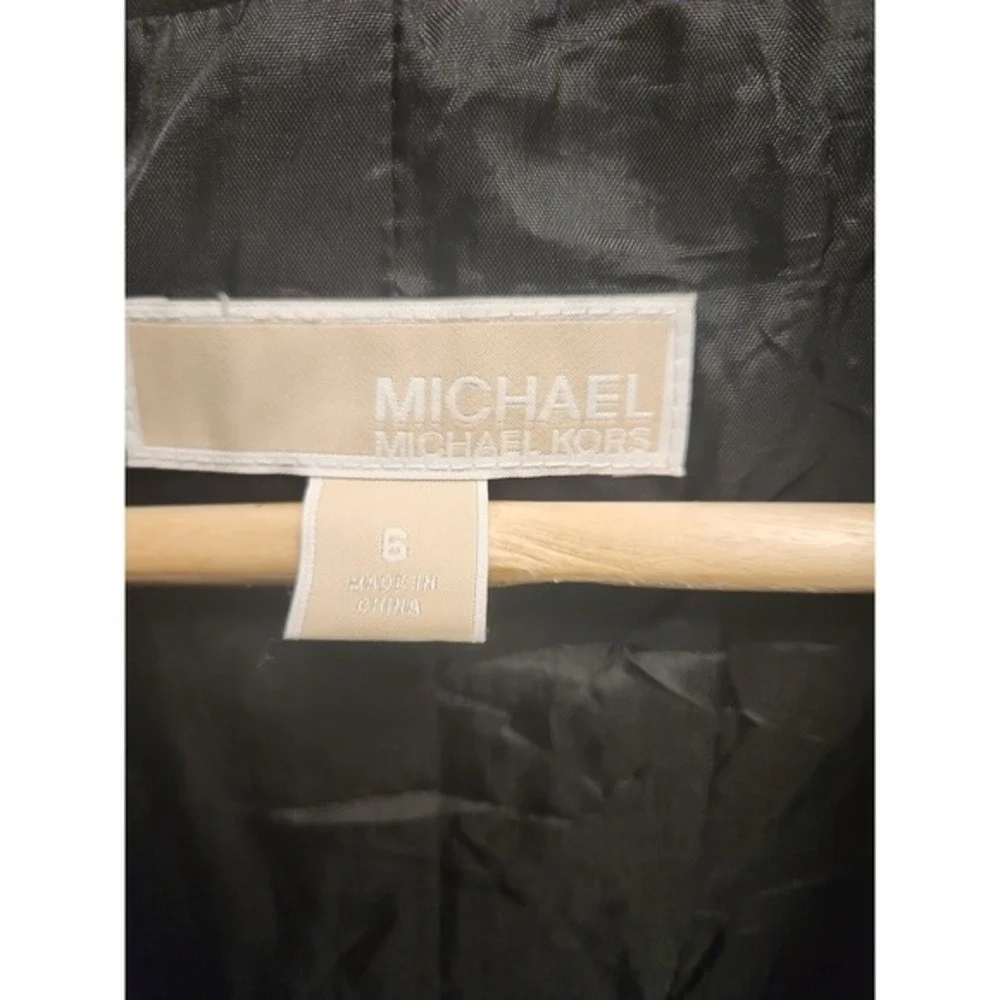Michael Kors Jacket Black W‎ White Trim US 6